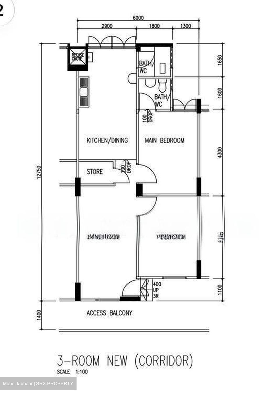 Blk 220 Yishun Gardens (Yishun), HDB 3 Rooms #635036621
